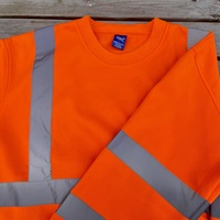Orange Hivis Sweatshirt